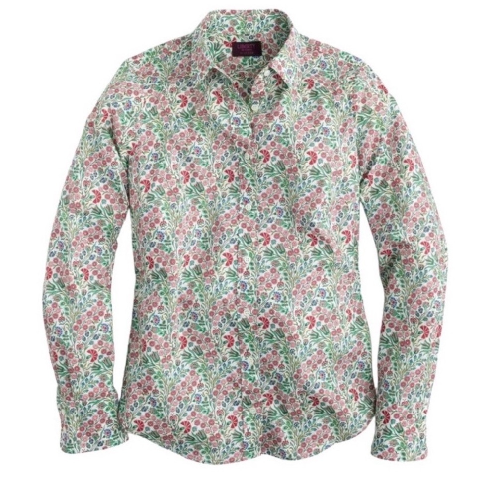 J.Crew Liberty Arts Fabric Isborella blouse size 00